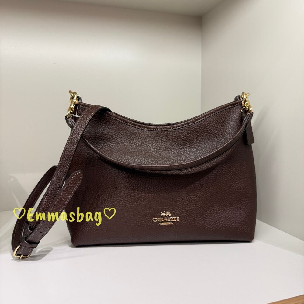 Coach Laurel Shoulder Bag CR148 Gold/Maple
